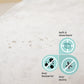 MOON  Premium 100% Cotton Terry, Breathable Waterproof Mattress Protector sheet with Skirt fit - 120x60x10 cm
