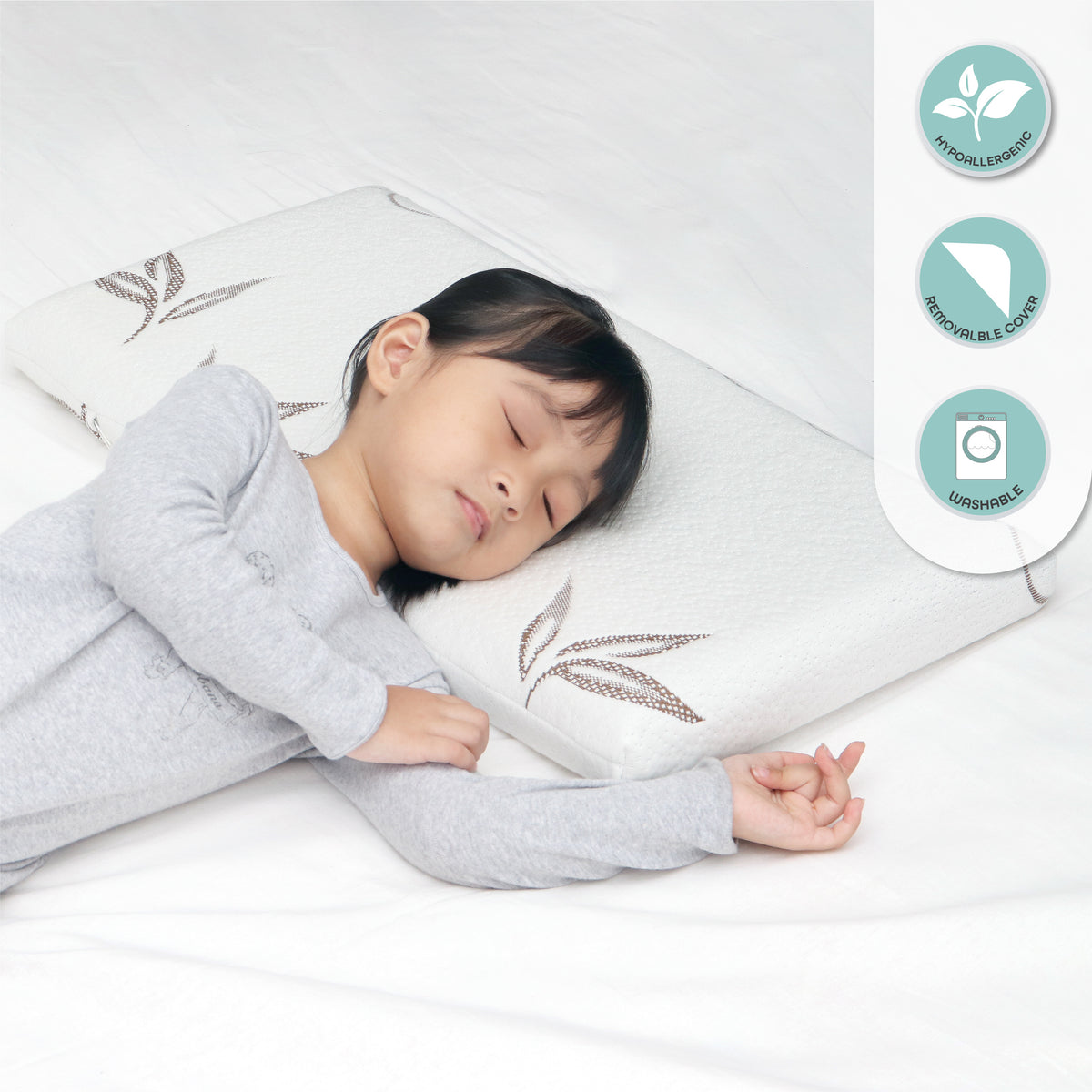 MOON Baby First Pillow with Bamboo rayon — The Moon Brand product image