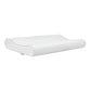 MOON  Organic Toddler Pillow,  White, organic pillow fabric.