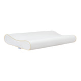 MOON  Organic Toddler Pillow,  White, organic pillow fabric.