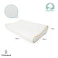 MOON  Organic Toddler Pillow,  White, organic pillow fabric.