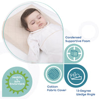 MOON  Universal Crib Wedge - white