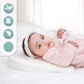 MOON  Organic Universal Crib Wedge - White, Half MOON  organic fabric