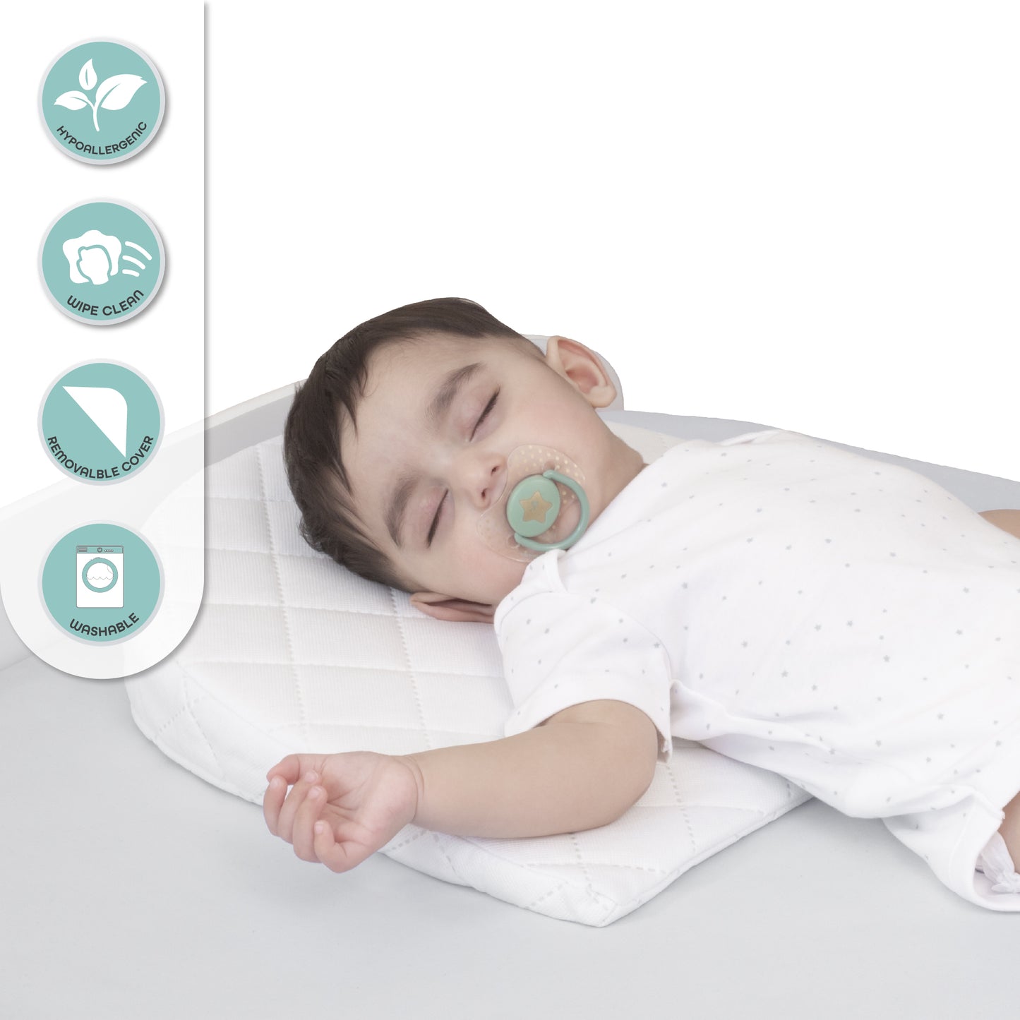 MOON  Universal Crib Wedge – Half MOON