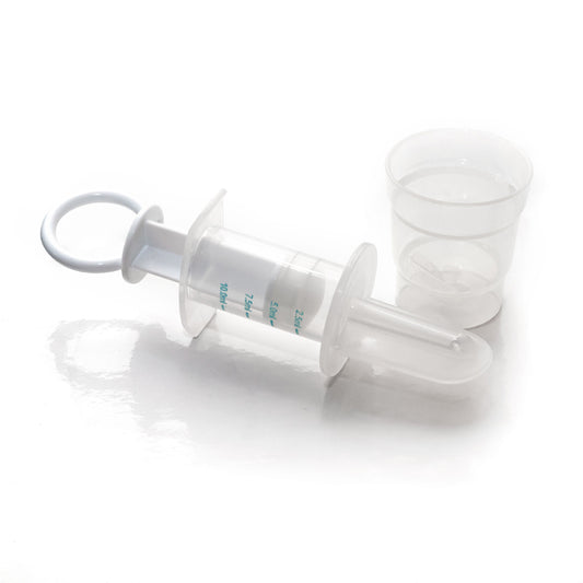 MOON Infant Medicine syringe for baby with ml scale, Multi