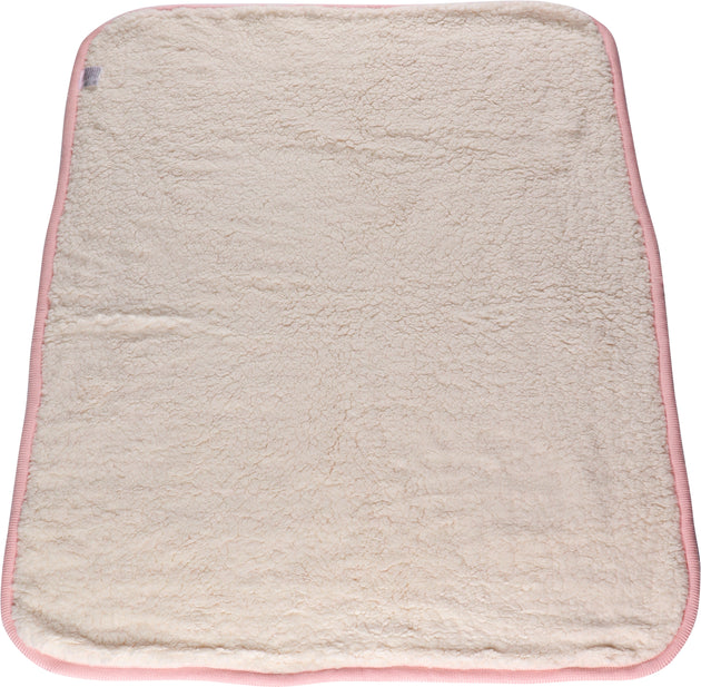 MOON CUSHY Baby Blanket 100% cotton Knitted and Fur baby Blanket