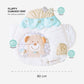 MOON Perky Playmat (Teapot Bear) / MOON Organic Feeding Nursing Pillow (White, Organic Fabric) / MOON Soft Cloth Book (Numbers)