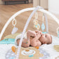 MOON Perky Playmat (Teapot Bear) / MOON Organic Feeding Nursing Pillow (White, Organic Fabric) / MOON Soft Cloth Book (Numbers)