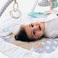 MOON Perky Playmat (Teapot Bear) / MOON Organic Feeding Nursing Pillow (White, Organic Fabric) / MOON Soft Cloth Book (Numbers)