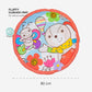 MOON Perky Playmat (Garden) / MOON Organic Feeding Nursing Pillow (White, Organic Fabric) / MOON Soft Cloth Book (Numbers)