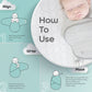 MOON Organic Swaddler pack of 2 - Pink