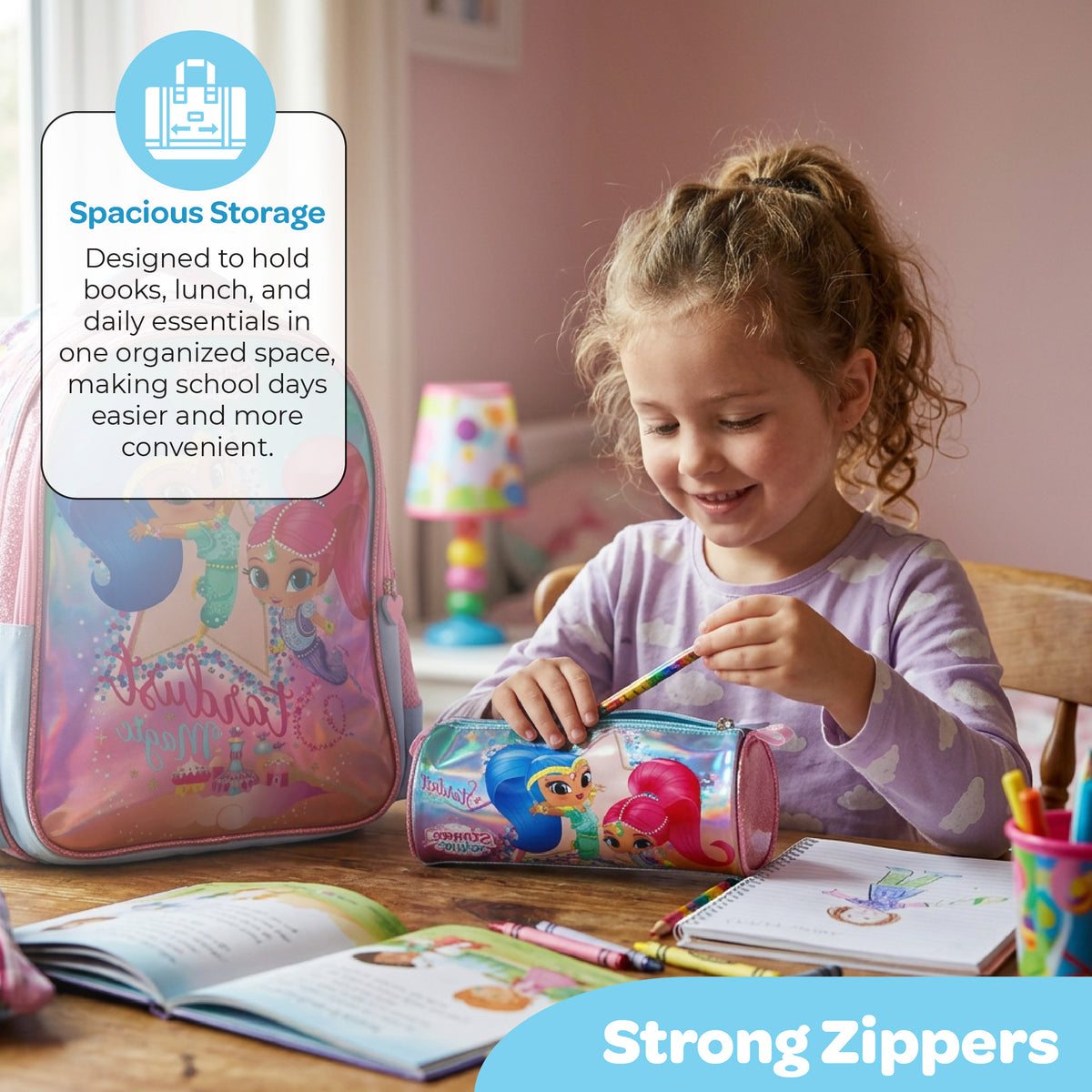 MOON SHIMMER & SHINE 3 in 1 Backpack Set