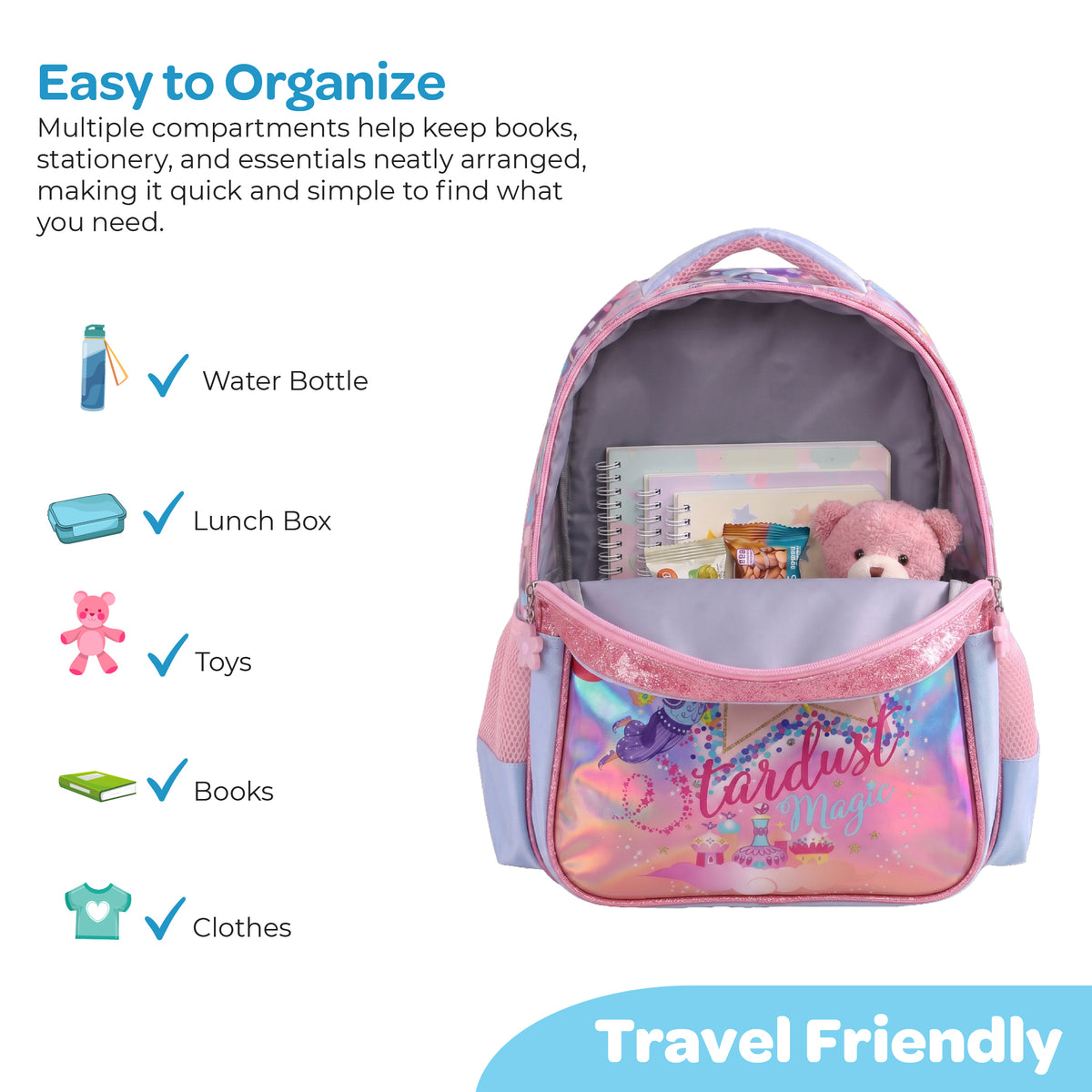 MOON SHIMMER & SHINE 3 in 1 Backpack Set