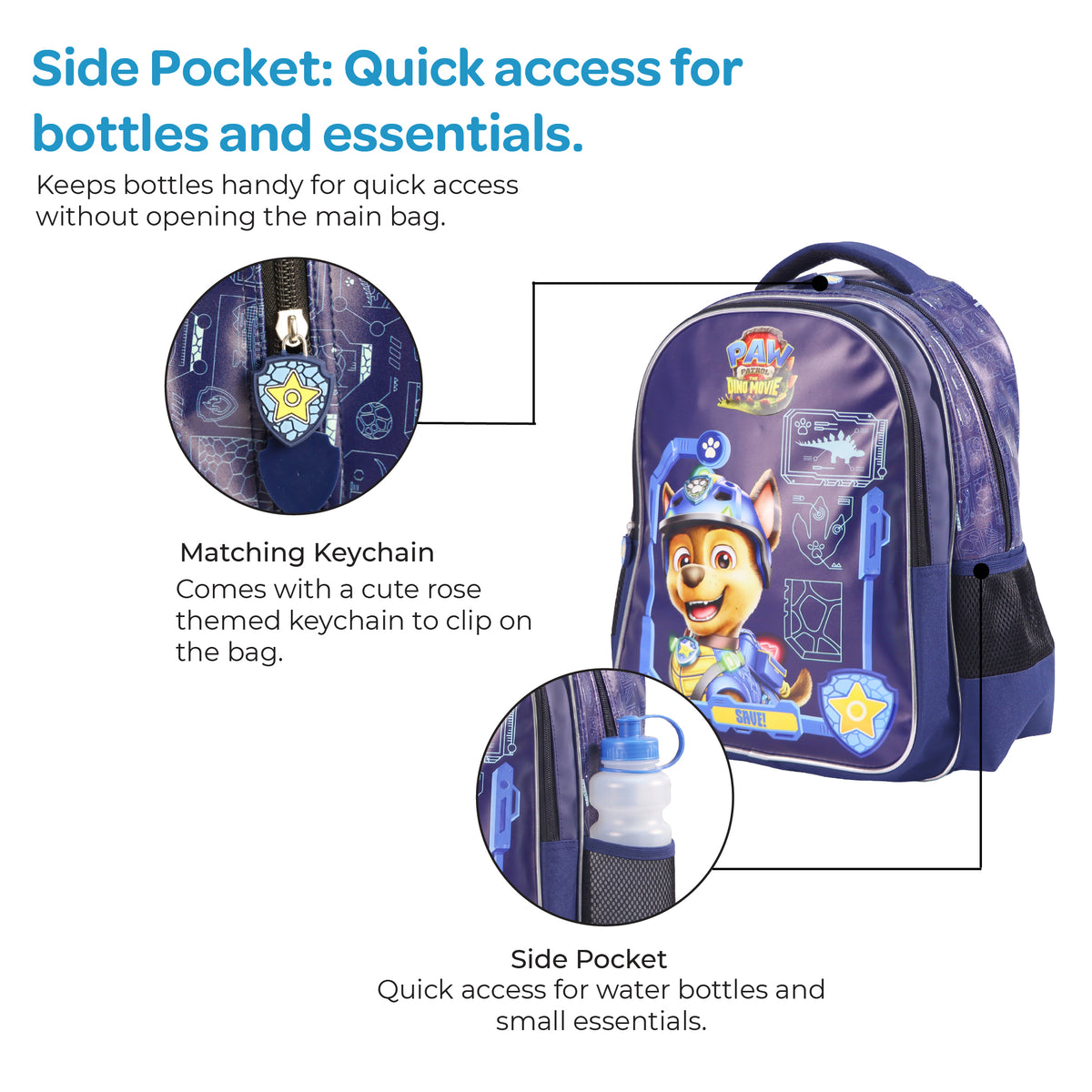MOON PAW PATROL 3 in 1 Backpack Set