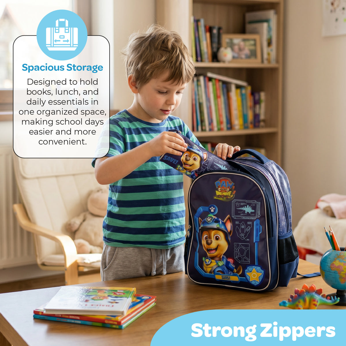MOON PAW PATROL 3 in 1 Backpack Set