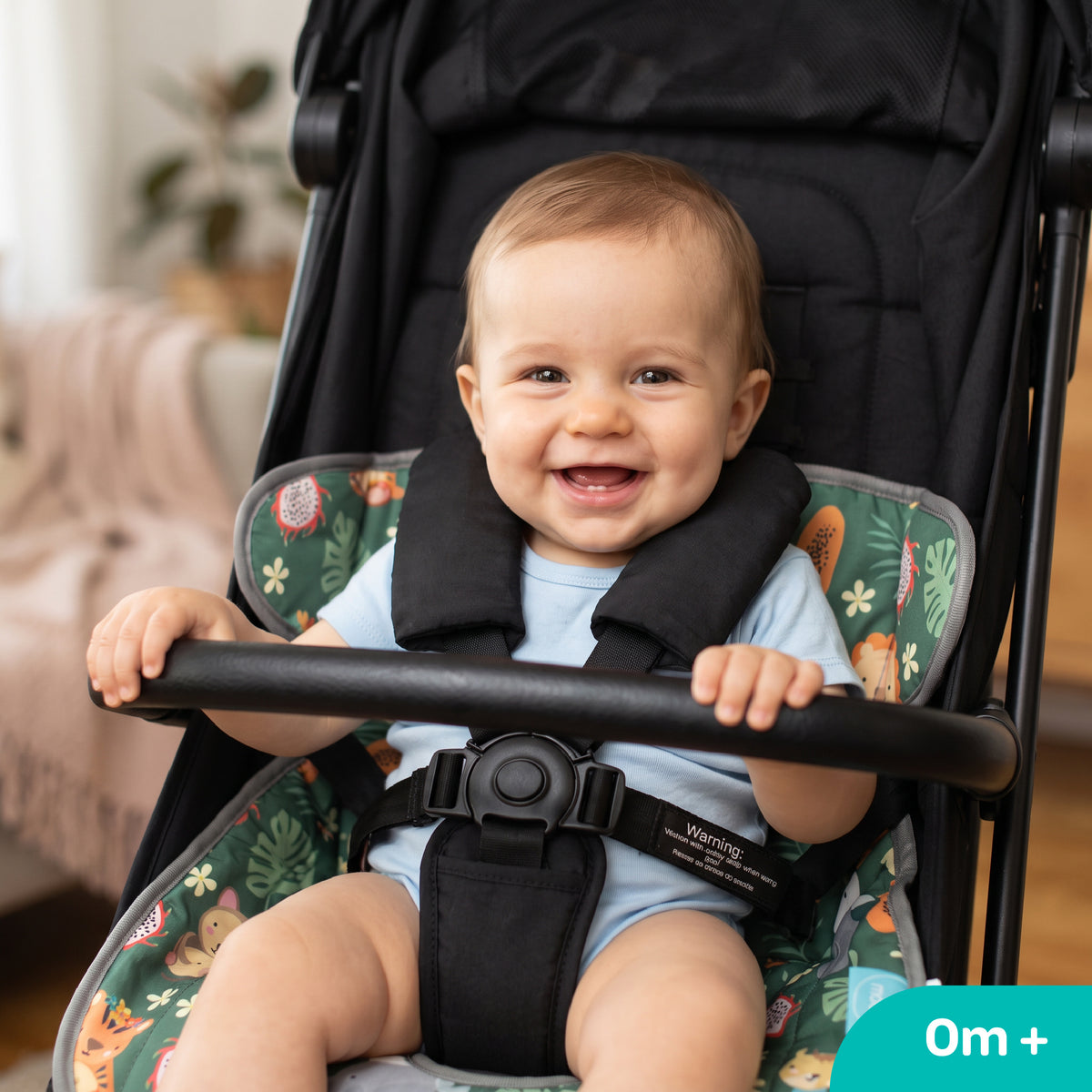 MOON Waterproof Cushion Pad – 3-in-1 Liner for Car Seat, Stroller & Highchair