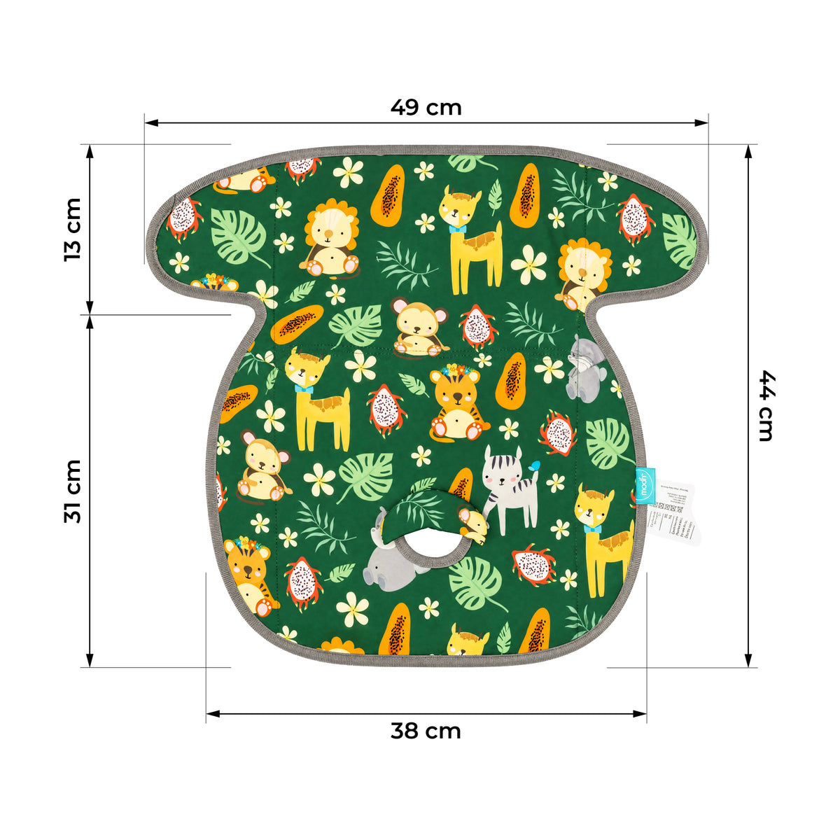 MOON Waterproof Cushion Pad – 3-in-1 Liner for Car Seat, Stroller & Highchair