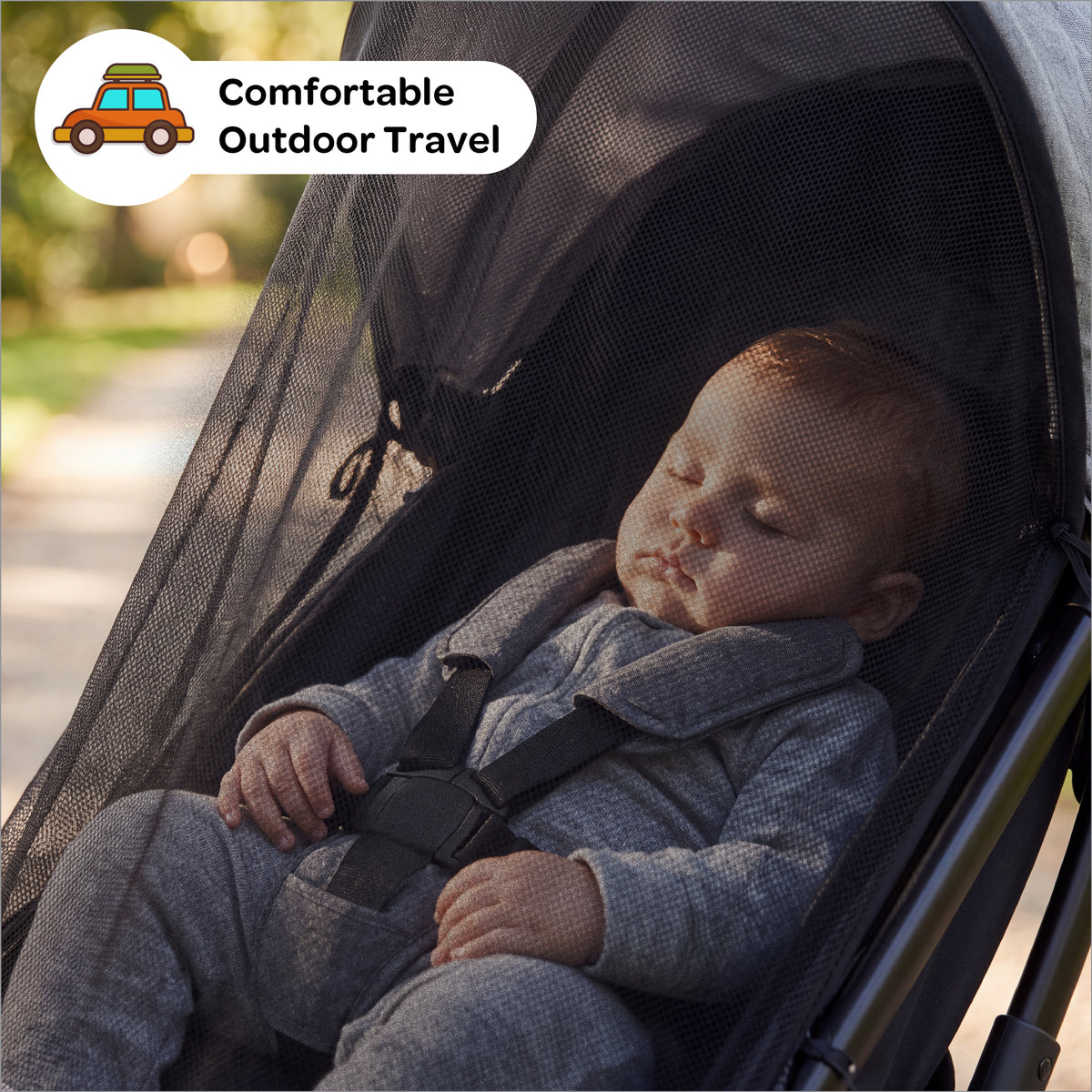 MOON Stroller Sunshade – Universal Baby Stroller UV Protection Cover