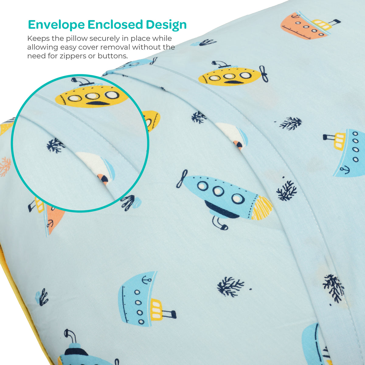 MOON Butter Cotton Toddler Pillow