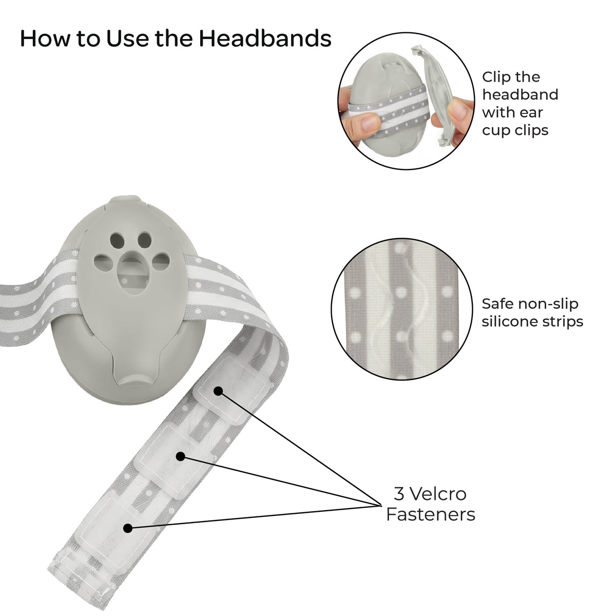 MOON Baby Noise Cancelling Earmuffs – 25dB Hearing Protection
