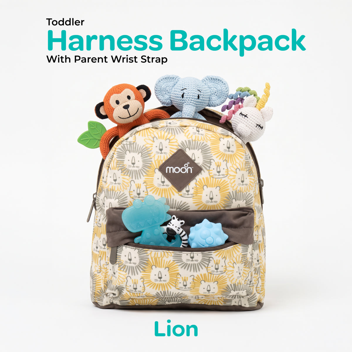 MOON Toddler Harness Backpack with Safety Tether