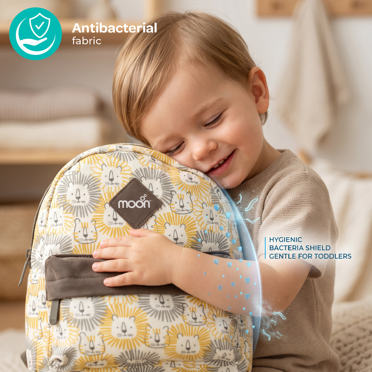 MOON Toddler Harness Backpack with Safety Tether