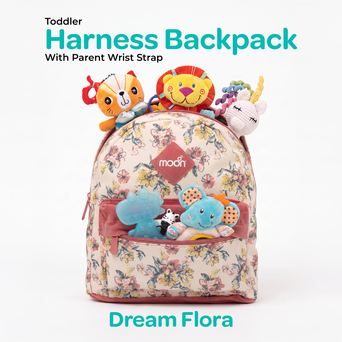 MOON Toddler Harness Backpack with Safety Tether