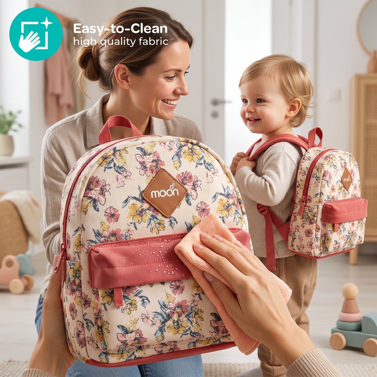 MOON Toddler Harness Backpack with Safety Tether