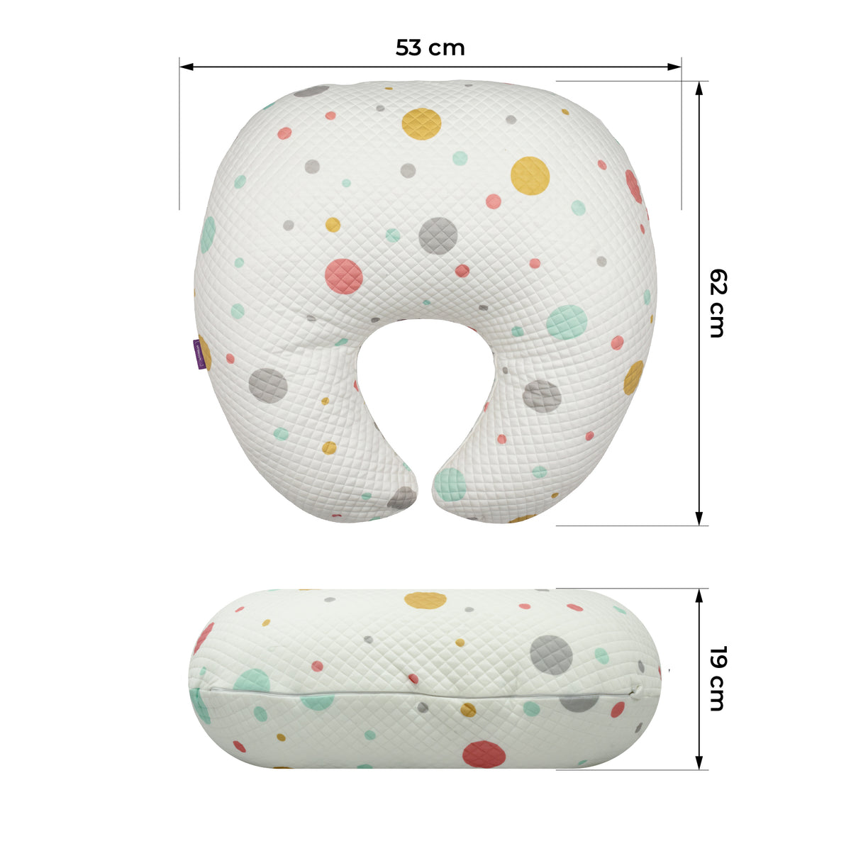 MOON Nursing Breastfeeding Pillow – Ergonomic Baby Support Pillow