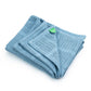 MOON Moses Basket - Blue / MOON Organic Cellular Blanket (75 x 100 CM, Blue) / MOON Disposable Under Pads (45 x 60 cm)