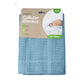 MOON Moses Basket - Blue / MOON Organic Cellular Blanket (75 x 100 CM, Blue) / MOON Disposable Under Pads (45 x 60 cm)