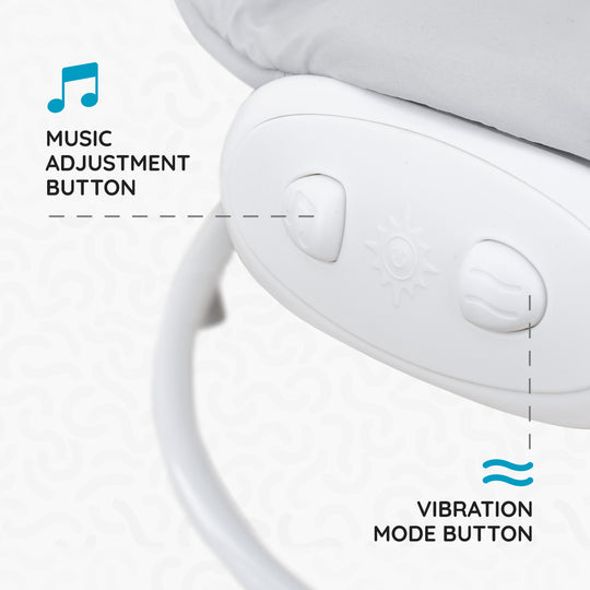 MOON Hopper Baby Bouncer  - Blue