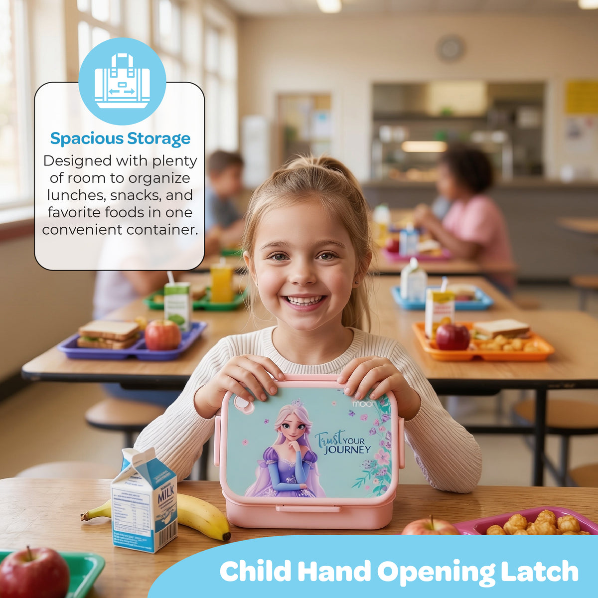 MOON Elsa Kids Lunch Box — The Moon Brand product image