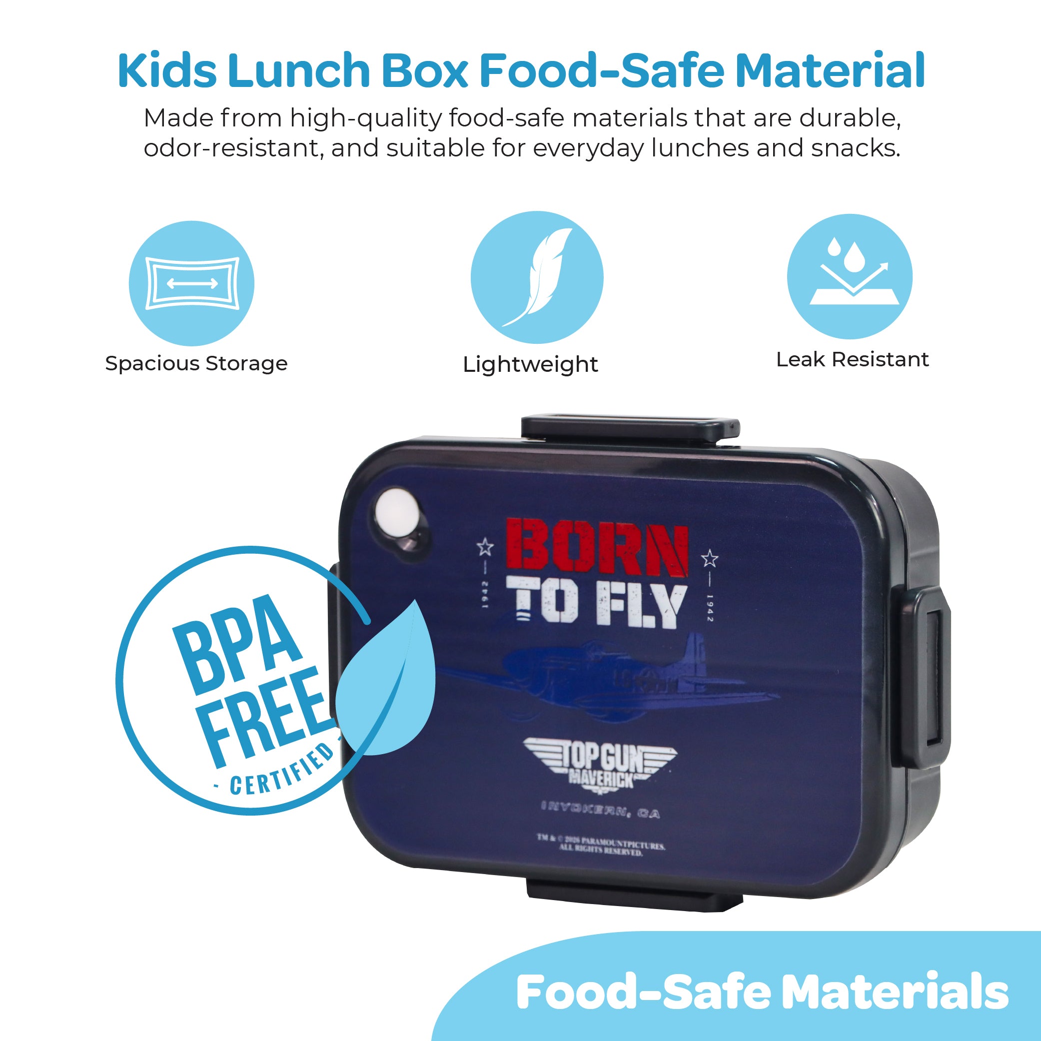 MOON Top Gun Kids Lunch Box