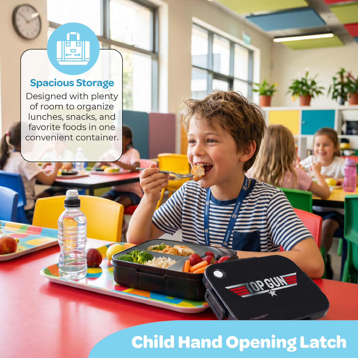 MOON Top Gun Kids Lunch Box — The Moon Brand product image