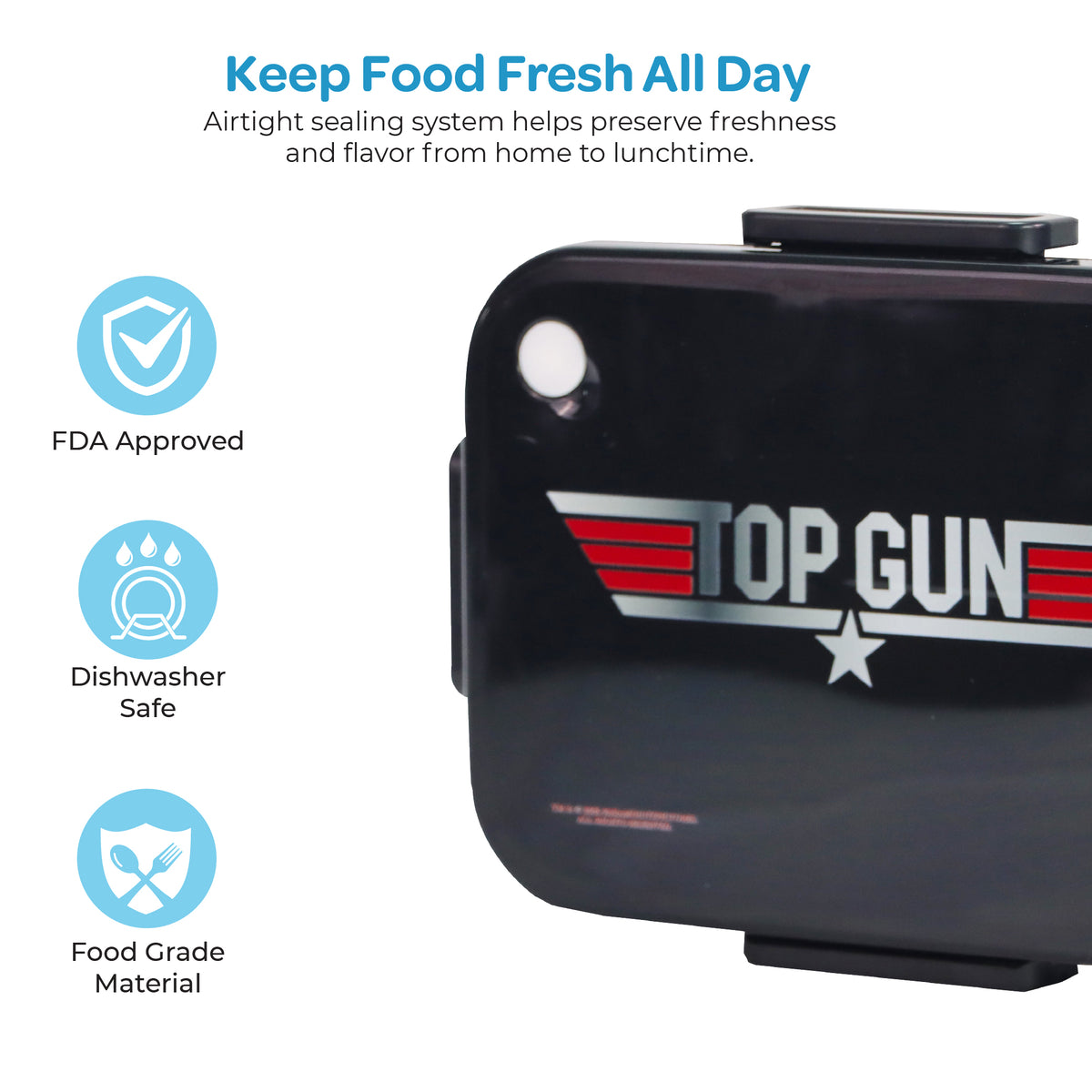 MOON Top Gun Kids Lunch Box — The Moon Brand product image