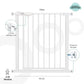 MOON Safety gate   74.5-86 cm