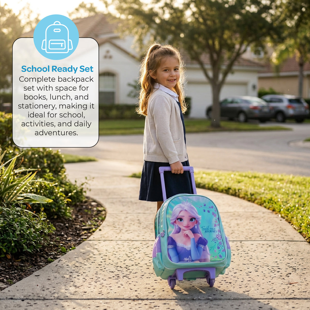MOON Elsa 3 in 1 Trolley Set