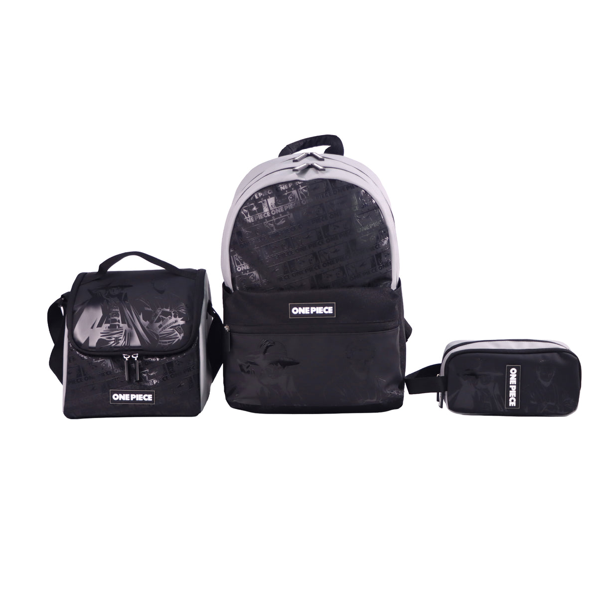MOON Licensed One Piece 3-in-1 Kids School Backpack set