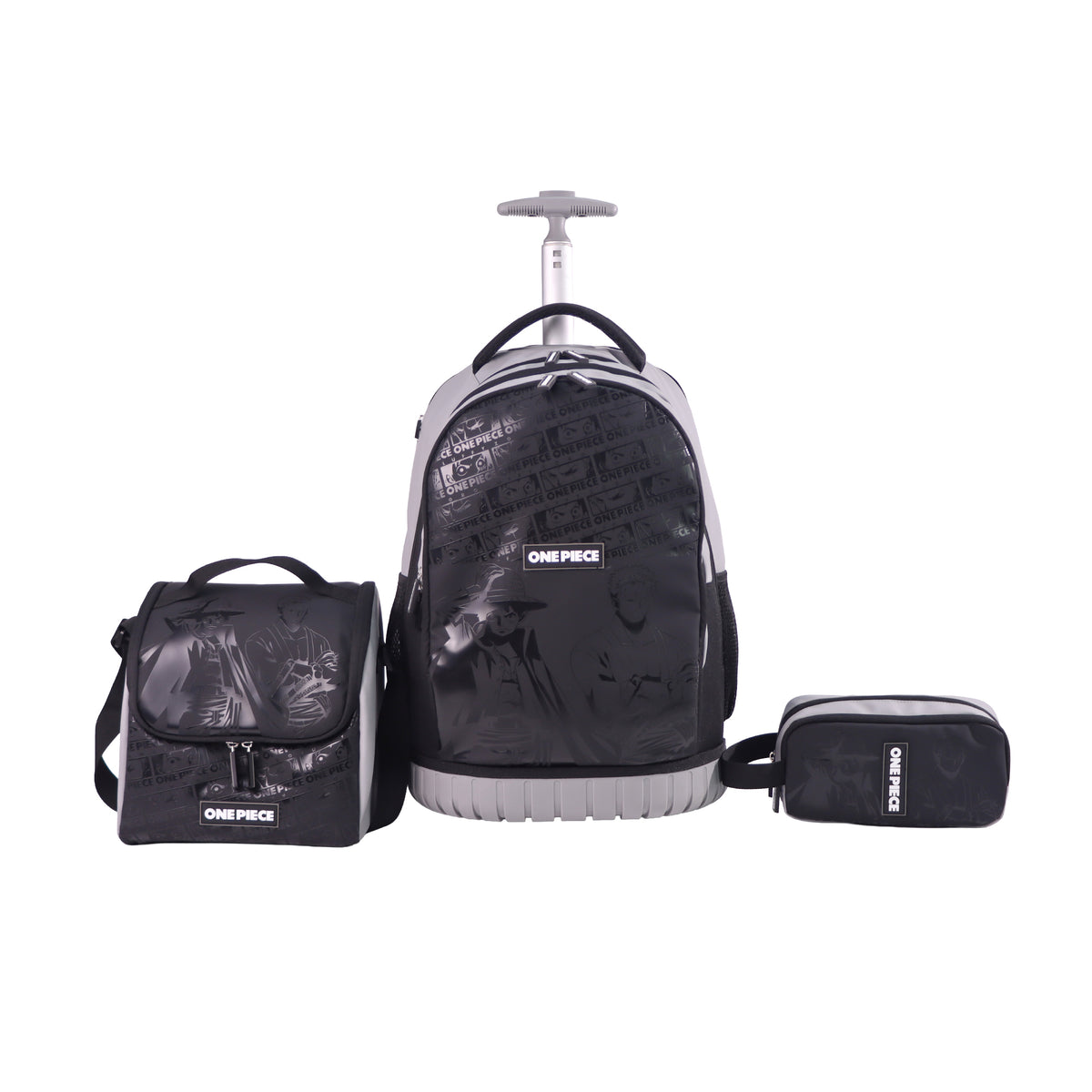 MOON Licensed One Piece 3 in 1 Kids Trolley Set