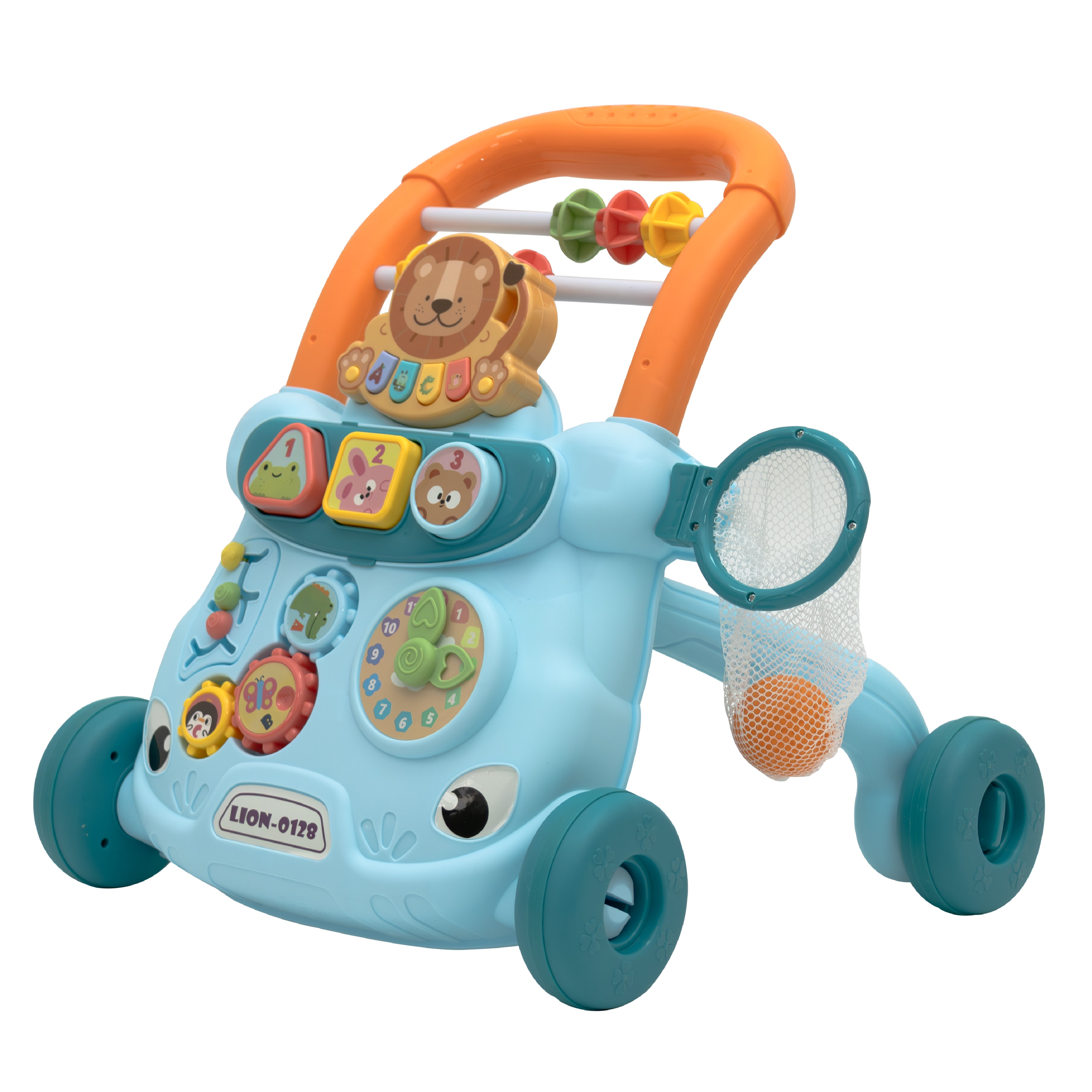 MOON Baby Push Activity Walker-Blue