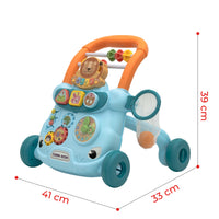 MOON Baby Push Activity Walker-Blue