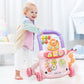 MOON Baby Push Activity Walker- Pink
