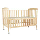 MOON Wooden Portable crib(129X69X96 cm) -Natural wood