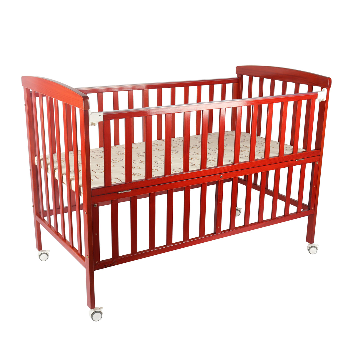 MOON Wooden Portable crib(129X69X96 cm) -Natural wood - The Moon Brand™