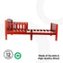 Wooden Toddler Bed(143 x 73 x 60)-Natural wood