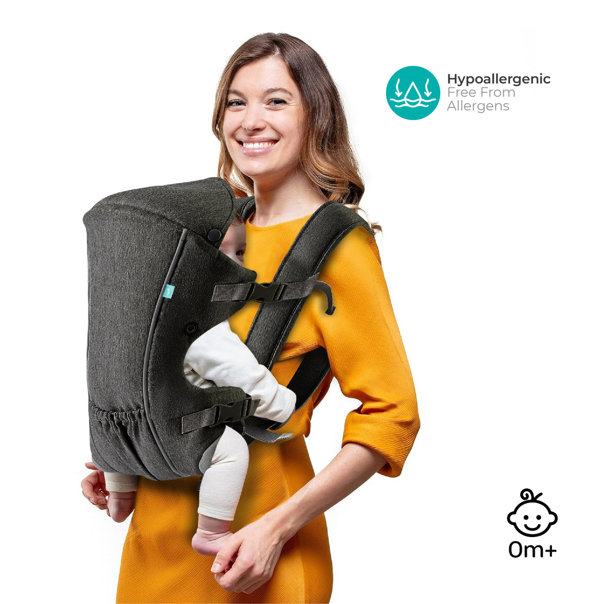 KaryGo 2 in 1- baby Carrier- Grey - The Moon Brand™