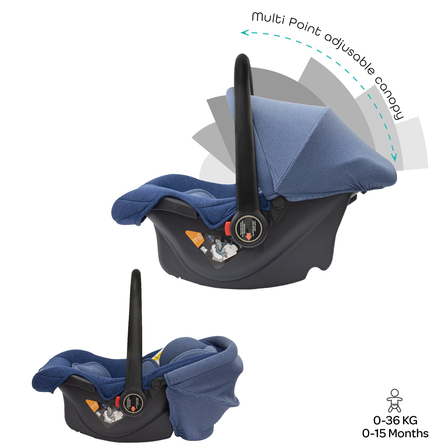 MOON Bibo Baby Carrier/Car Seat