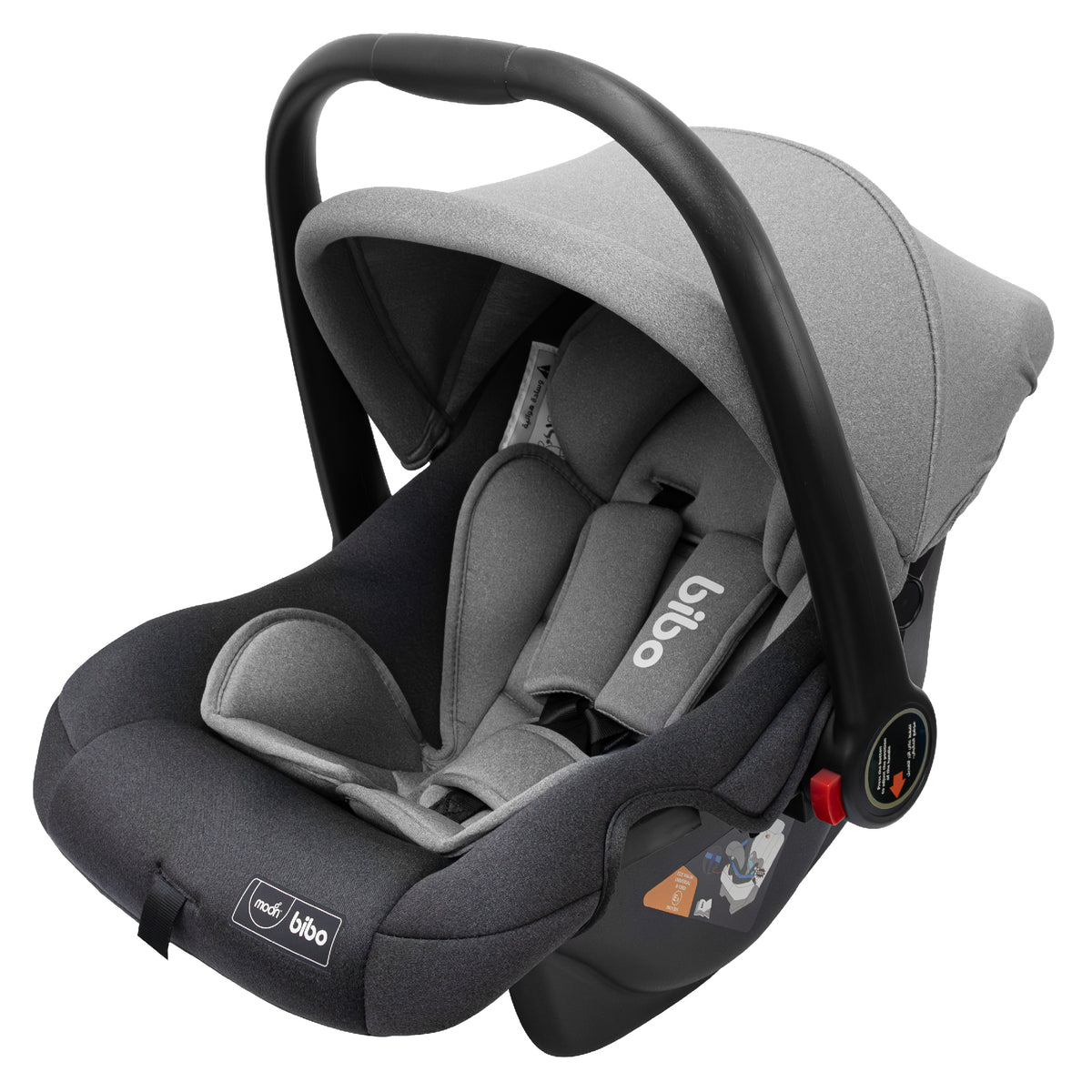 The Moon Brand Bibo Infant/Baby/Kids Travel Car Seat With Full Body Support Cushion