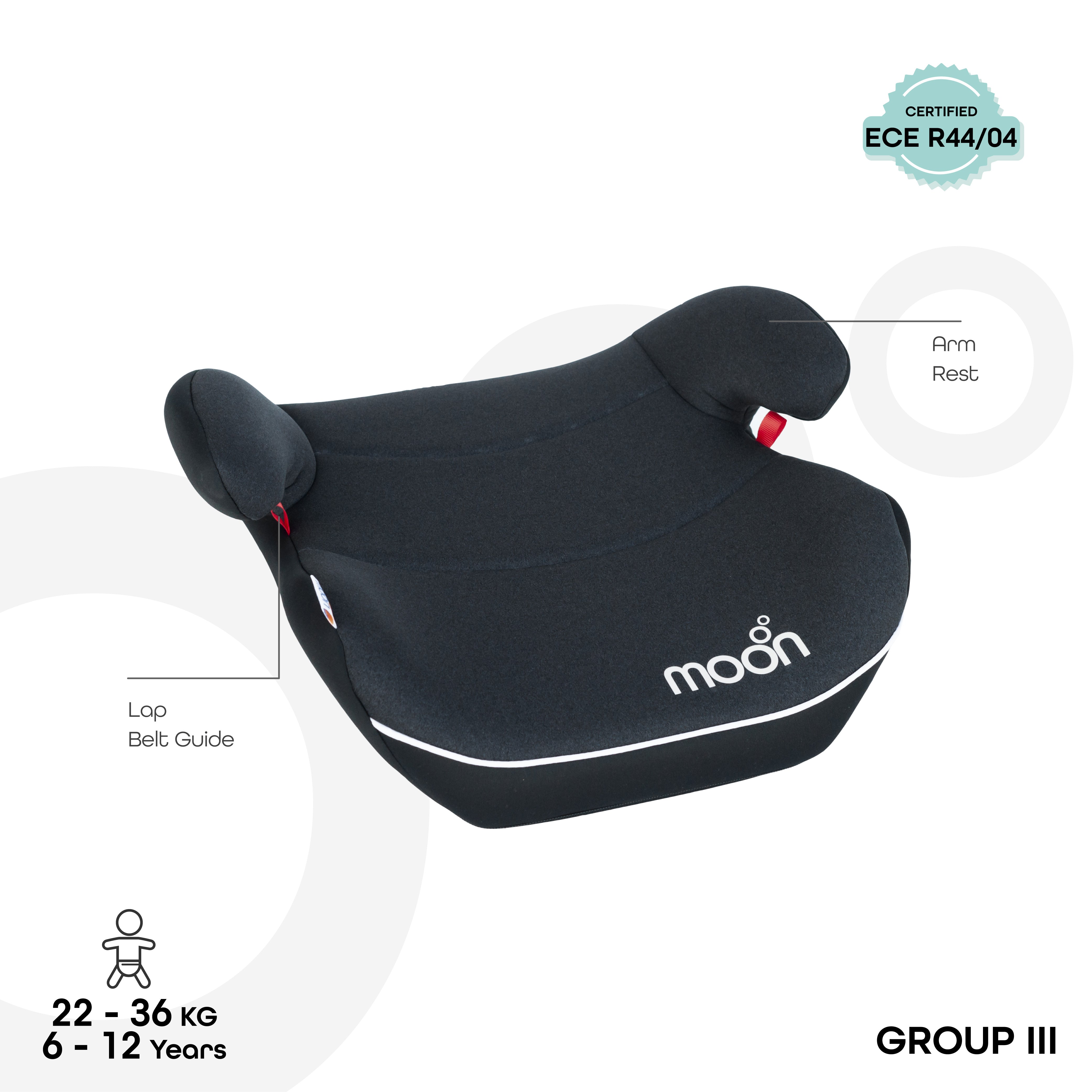 MOON Kido Baby Booster Car Seat - The Moon Brand™